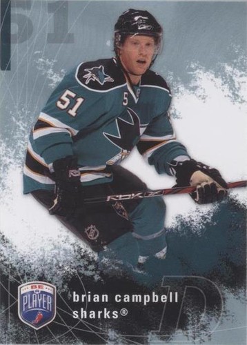 2007-08 Upper Deck Be a Player - Brian Campbell #166