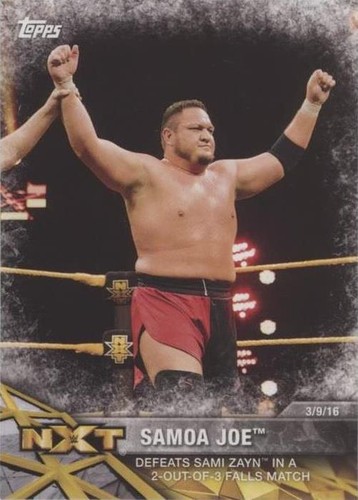 2017 Topps WWE NXT - Samoa Joe #23