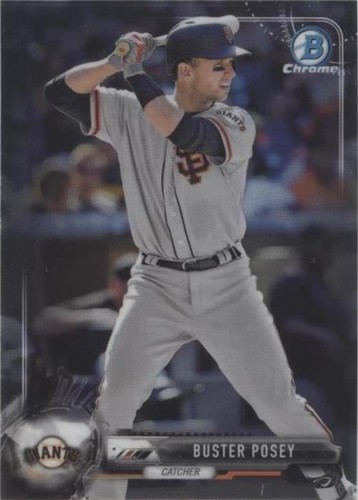 2017 Bowman Chrome - Buster Posey #91