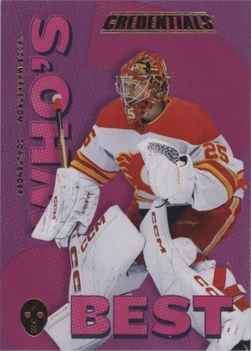 2023-24 Upper Deck Credentials - Jacob Markstrom #WB-JB