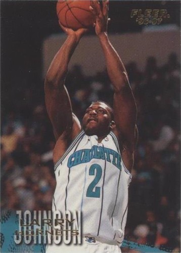 1996-97 Fleer - Larry Johnson #11