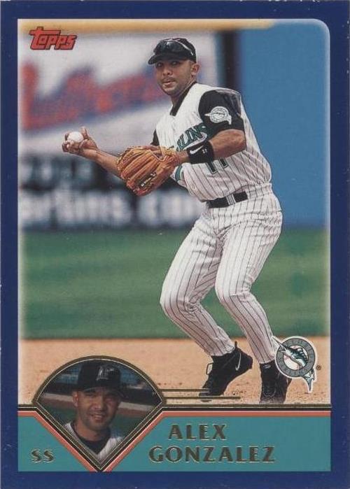 2003 Topps - Alex Gonzalez #96