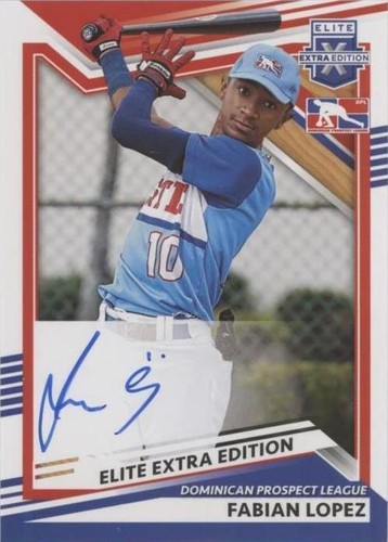 2022 Panini Elite Extra Edition - Fabian Lopez #220