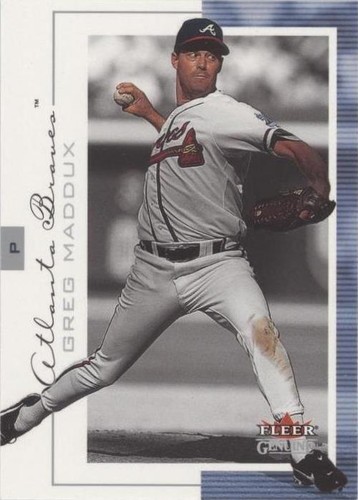 2001 Fleer Genuine - Greg Maddux #95