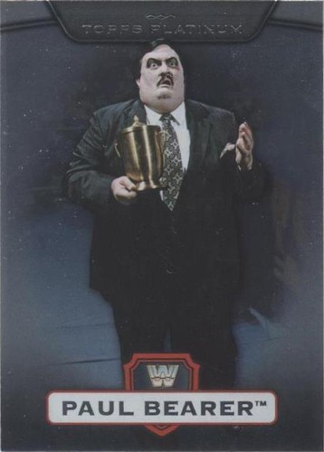 2010 Topps Platinum WWE - Paul Bearer #15