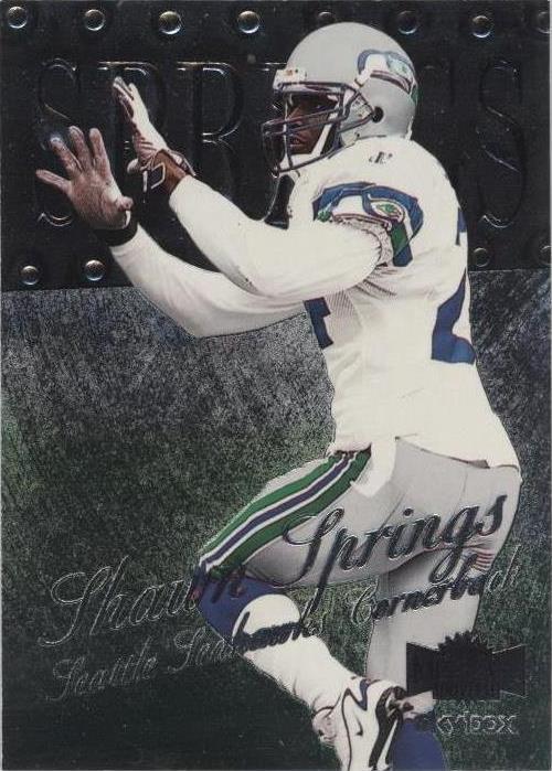 1999 Skybox Metal Universe Shawn Springs #102