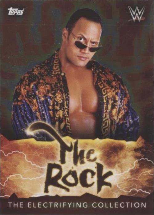 2021 Topps WWE Superstars - The Rock #217