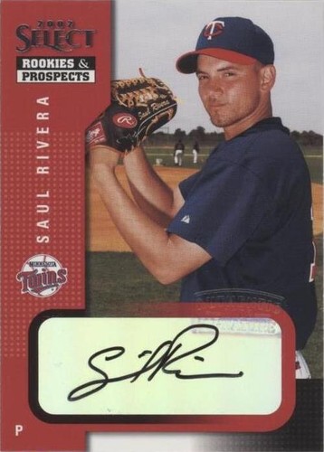 2002 Select Rookies & Prospects - Saul Rivera #86