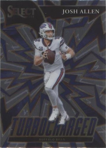 2021 Panini Select Josh Allen #TUR-17