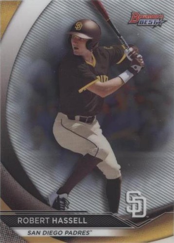 2020 BOWMAN CHROME SAPPHIRE ROBERT HASSELL BD-39 SGC 10 GM