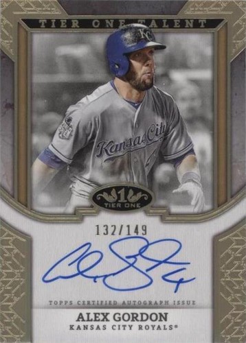2024 Topps Tier One - Alex Gordon #T1TA-AG