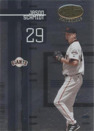 2005 Leaf Certified Materials - Jason Schmidt #58