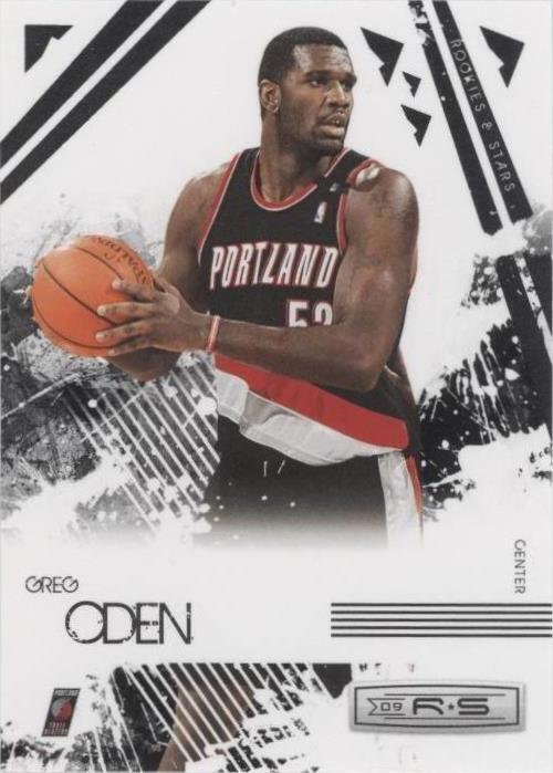 2009 - 10 帕尼尼新秀和明星 - Greg Oden #82
