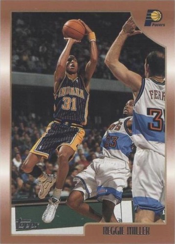 1998-99 Topps - Reggie Miller #158