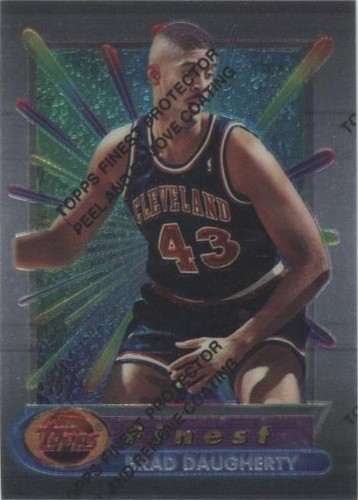 1994-95 Topps Finest - Brad Daugherty #20