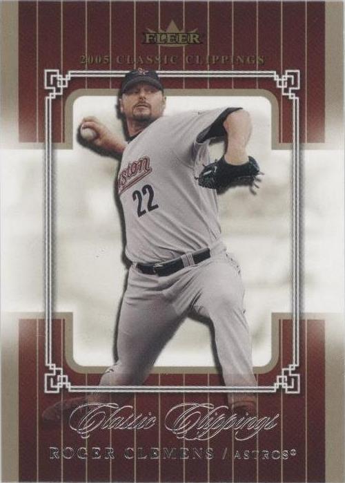 2005 Fleer Classic Clippings - Roger Clemens #9