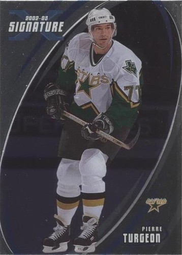 2002-03 In the Game Be A Player Signature Series - Pierre Turgeon #154