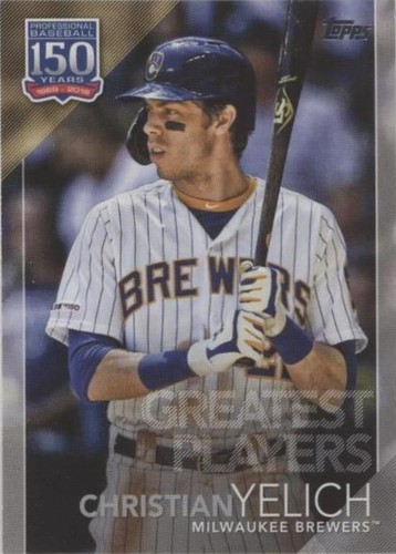 2019 Topps Update Series - Christian Yelich #150-10