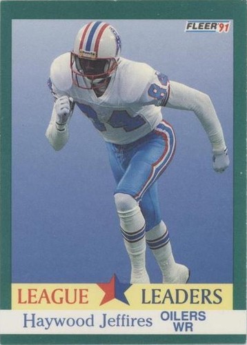 1991 Fleer Haywood Jeffires #412