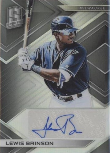 2018 Panini Chronicles - Lewis Brinson #SS-LB