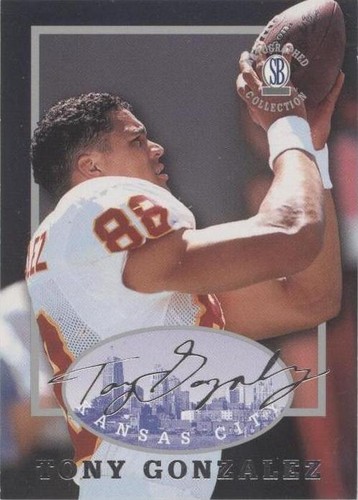 1997-98 Score Board Autographed Collection Tony Gonzalez #48