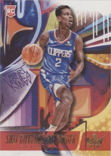 シェイ ギルジャス アレキサンダー Panini Court Kings 激レア 2024-25 Panini Court Kings - Art Nouveau Shai Gilgeous