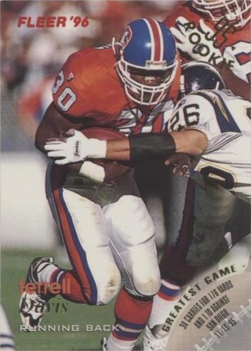 1996 Fleer Terrell Davis #39