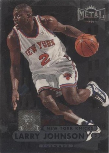 1997-98 Metal Universe Championship Preview - Larry Johnson #98