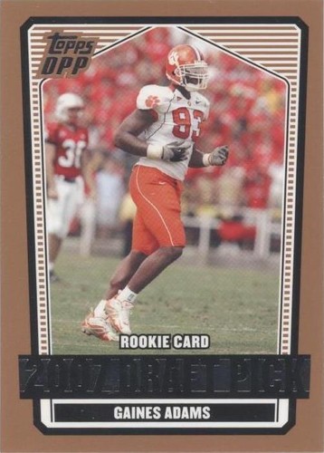 2007 Topps Draft Picks and Prospects (DPP) Gaines Adams #107