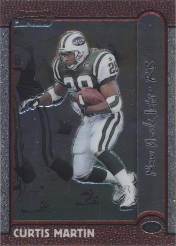 1999 Bowman Chrome Curtis Martin #12
