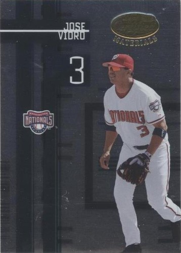 2005 Leaf Certified Materials - Jose Vidro #77