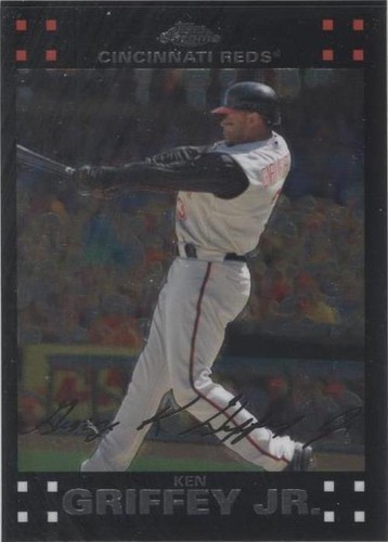 2007 Topps Chrome - Ken Griffey Jr #186