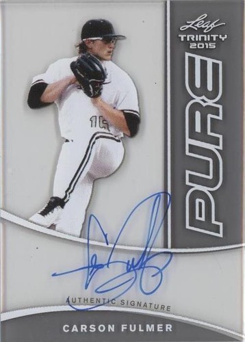 2015 Leaf Trinity - Carson Fulmer #P-CF1