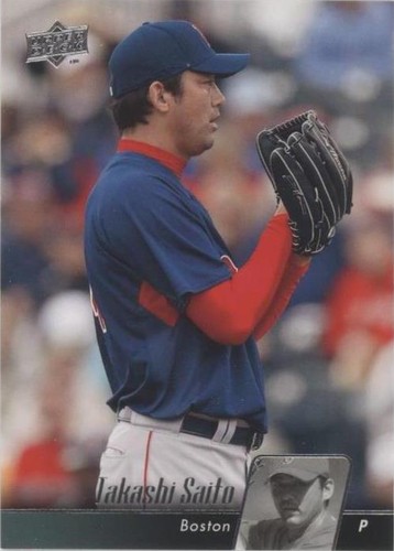 2010 Upper Deck - Takashi Saito #100
