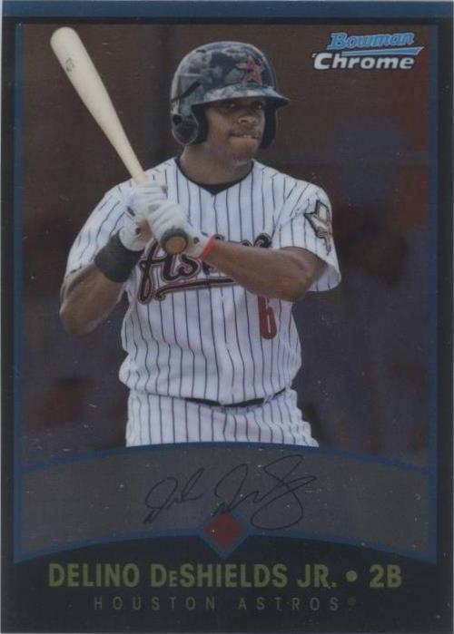 2011 Bowman Chrome - Delino DeShields Jr. #BCT15