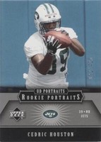 2005 Upper Deck Portraits Cedric Houston #126
