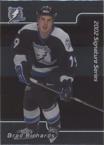 2001-02 In the Game Be A Player Signature Series - Brad Richards #026