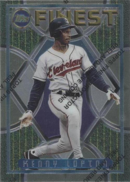 1995 Topps Finest - Kenny Lofton #56