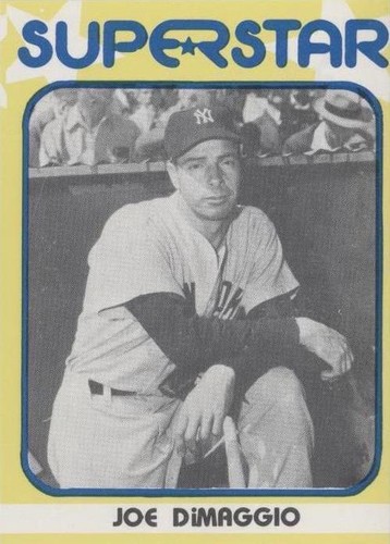 1980 TCMA Superstars - Joe DiMaggio #37