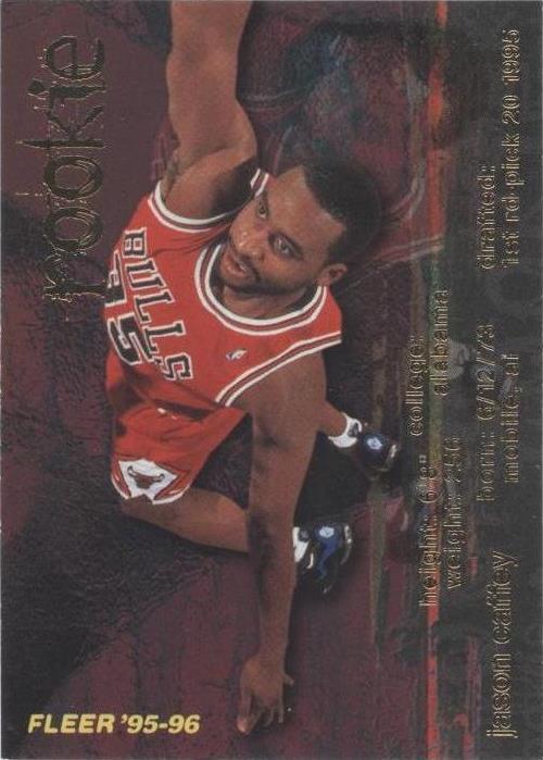 1995-96 Fleer - Jason Caffey #286
