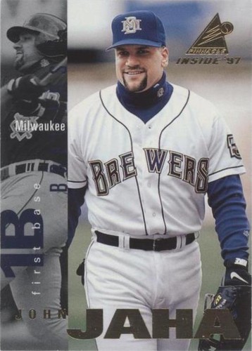 1997 Pinnacle Inside - John Jaha #98