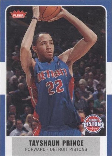 2007-08 Fleer - Tayshaun Prince #5