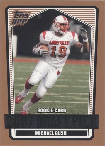 2007 Topps Draft Picks and Prospects (DPP) Michael Bush #102