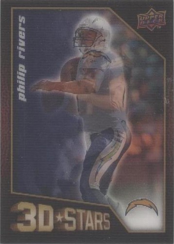 2009 Upper Deck Philip Rivers #3D-31