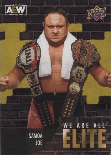 2023 Upper Deck AEW All Elite Wrestling - Samoa Joe #AE-33