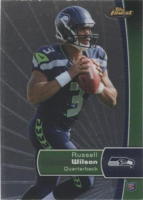 Topps Finest Russell Wilson #140 2012