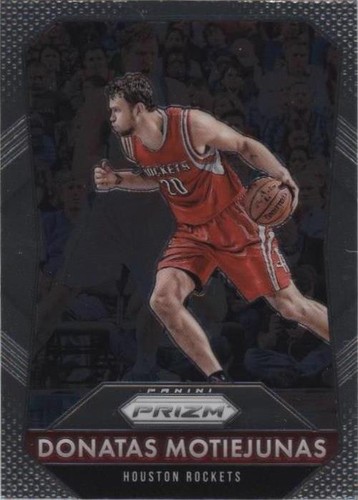 Donatas Motiejunas Trading Cards