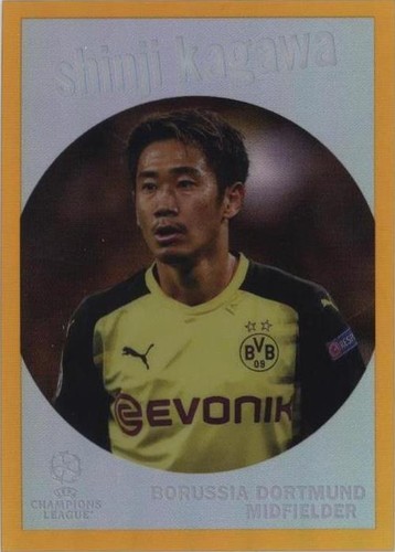 2022-23 Topps Chrome UEFA Club Competitions Shinji Kagawa #59-15
