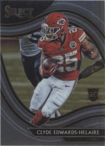 2020 Panini Select Clyde Edwards-Helaire #354