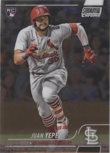 2022 Topps Stadium Club Chrome - Juan Yepez #29